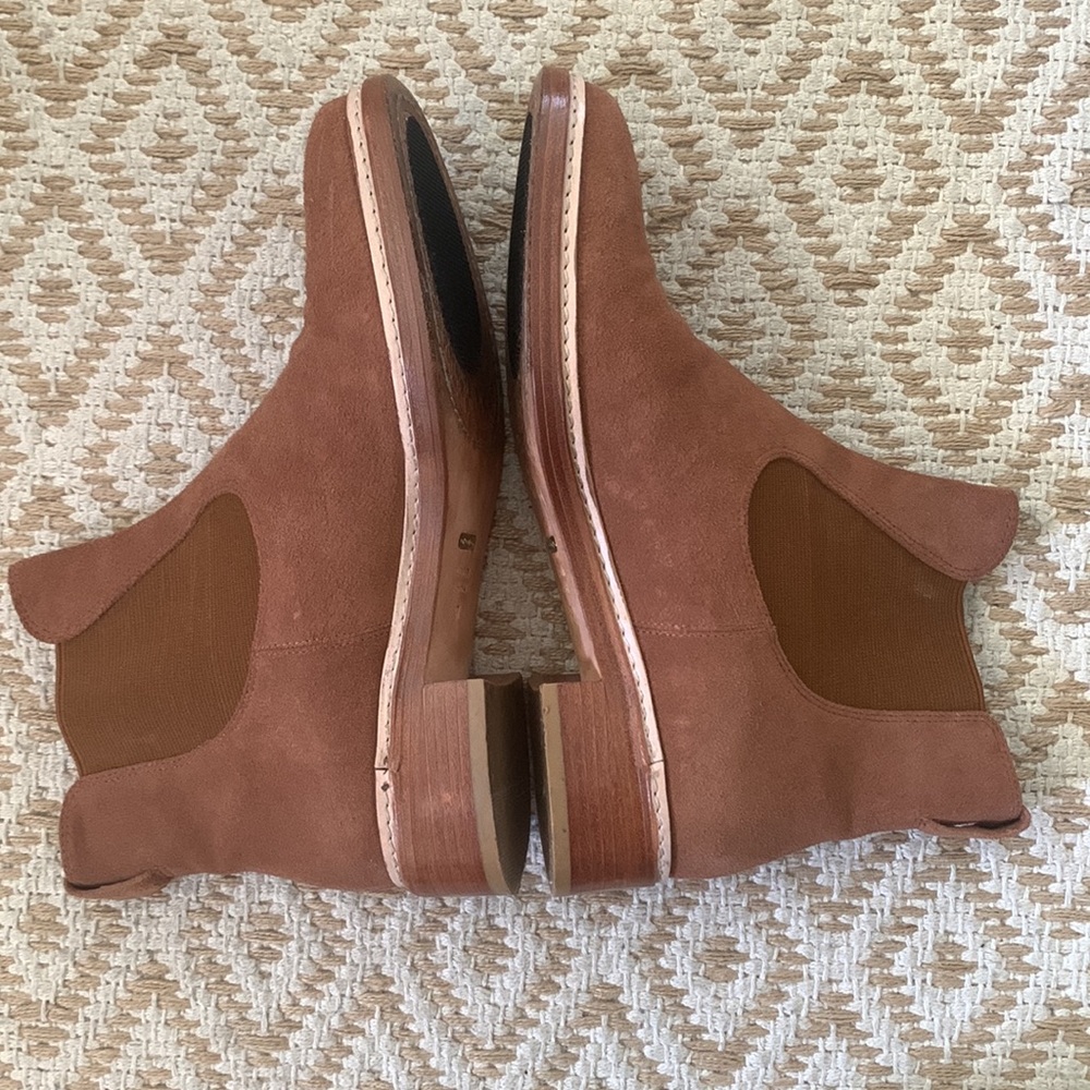 Oroton brown suede boots size 37 - Picture 3 of 7